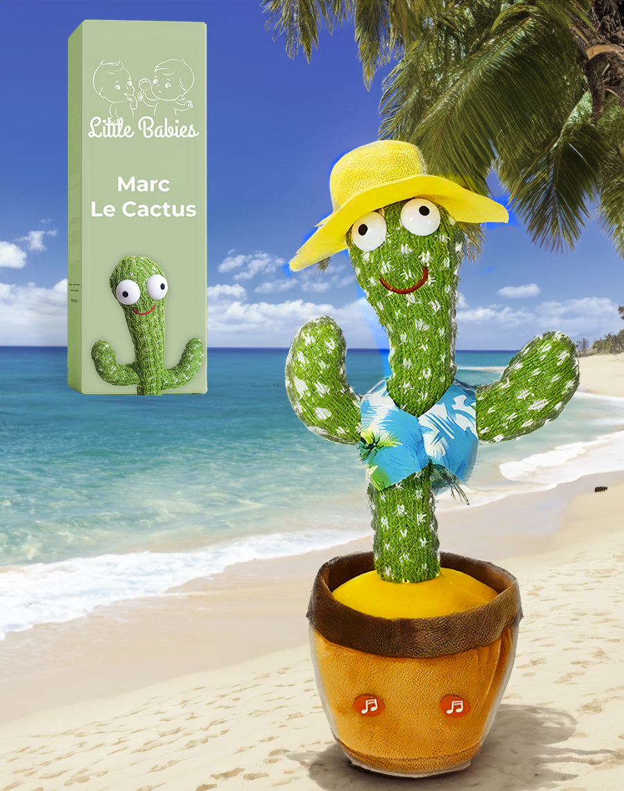 Marcus le Cactus™, jouet cactus qui répète et chante pour enfant