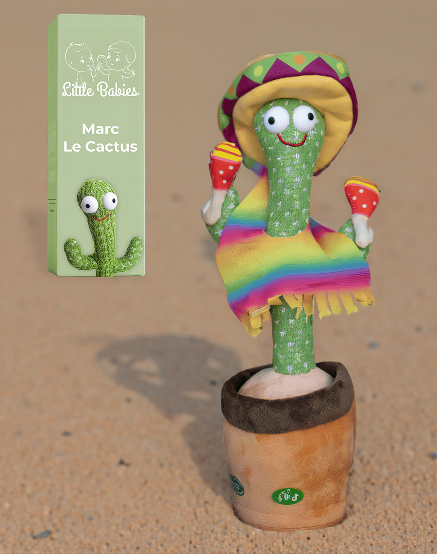Marcus le Cactus™  jouet cactus qui répète et chante pour enfant